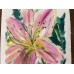 “Lilies and Her” — Original Oil Diptych on Paper by Marina Stognieva
